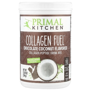 Primal Kitchen, Смесь для приготовления напитка с пептидами коллагена, шоколад и кокос, 394 г (13,89 унции)