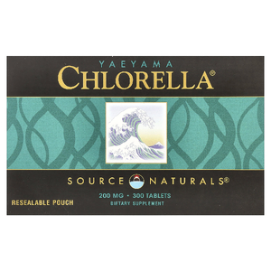 Source Naturals, хлорелла, 300 таблеток