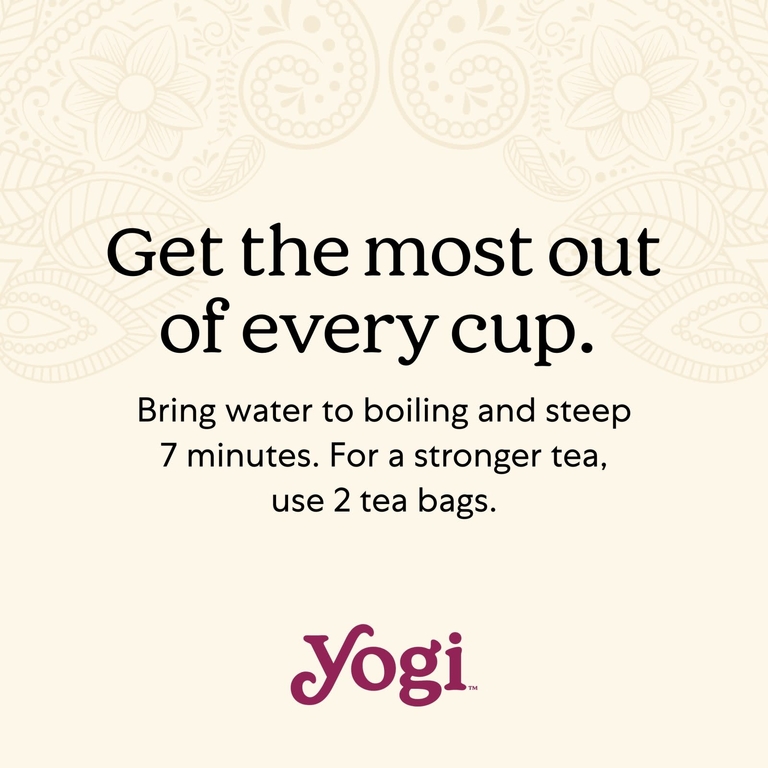 Yogi Tea, листья органической малины для женщин, без кофеина, 16 чайных пакетиков, 29 г (1,02 унции)