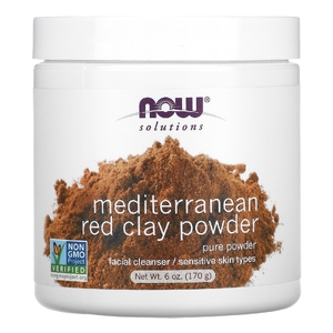 NOW Foods, средиземноморская красная глина в порошке, 170 г (6 унций)