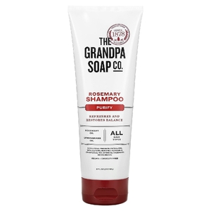 The Grandpa Soap Co., шампунь с розмарином, очищение, 237 мл (8 жидк. унций) (Товар снят с продажи) 