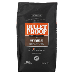 BulletProof, ремесленный кофе, в зернах, средняя обжарка, 340 г (12 унций)