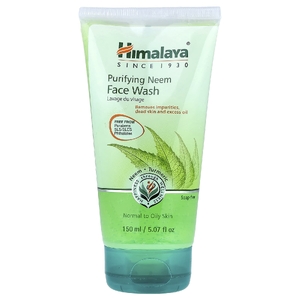Himalaya, Средство для лица с очищающим нимом, для нормальной и жирной кожи, 5,07 ж. унц.(150 мл)