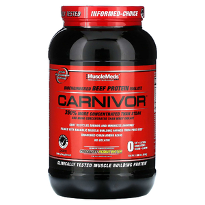 MuscleMeds, гидролизованный изолят говяжьего протеина, со вкусом шоколада и арахисового масла, 938 г (2,06 фунта)