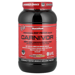 MuscleMeds, гидролизованный изолят говяжьего протеина, со вкусом шоколада и арахисового масла, 938 г (2,06 фунта)