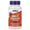 NOW Foods, витамин K2 в форме MK-7, 100 мкг, 120 вегетарианских капсул