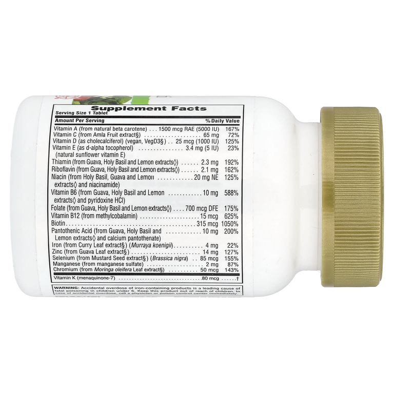 NaturesPlus, мультивитамины для женщин, одна таблетка в день, 30 веганских таблеток