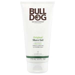 Bulldog Skincare For Men, Оригинальный гель для бритья с алоэ вера, 175 мл (5,9 жидк. Унции)