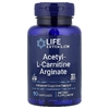 Life Extension, ацетил-L-карнитин аргинат, 90 вегетарианских капсул