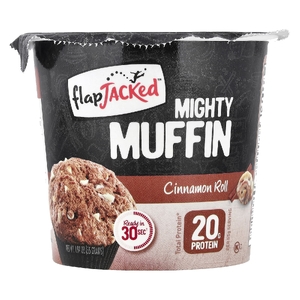 FlapJacked, кекс, булочка с корицей, 55 г (1,94 унции)