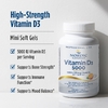 Nordic Naturals, витамин D3 5000, апельсиновый вкус, 125 мкг (5000 МЕ), 120 капсул