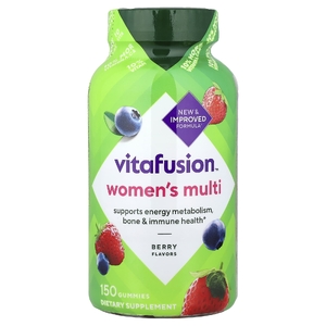 VitaFusion, мультивитамины для женщин, с ягодным вкусом, 150 жевательных таблеток