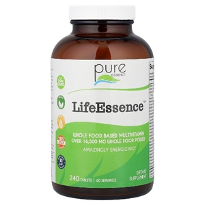 Pure Essence, мультивитамины из цельных продуктов, 240 таблеток