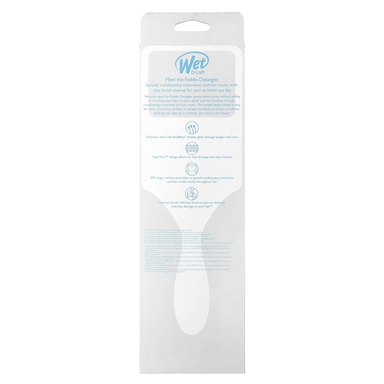 Wet Brush, Распутывающая расческа, розовая, 1 расческа