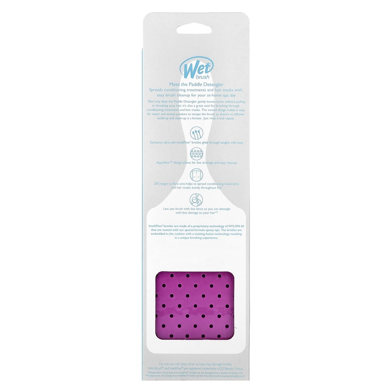 Wet Brush, щетка для расчесывания волос, фиолетовый, 1 шт.