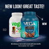 Vega, органический растительный протеин, комплекс премиального качества, со вкусом шоколада, 1,7 кг (3 фунта 13,8 унции)