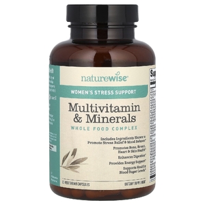 NatureWise, Мультивитамины и минералы для женщин, 60 вегетарианских капсул