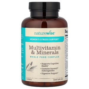 NatureWise, Мультивитамины и минералы для женщин, 60 вегетарианских капсул