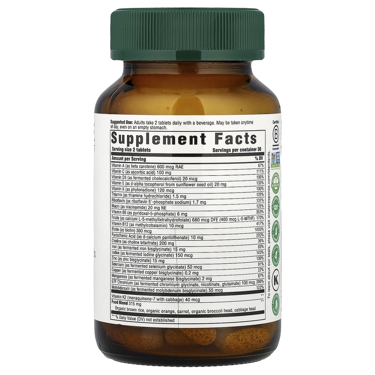 Innate Response Formulas, мультивитамины для женщин, 60 таблеток