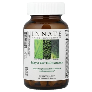 Innate Response Formulas, мультивитамины до и во время беременности, 60 таблеток