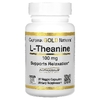 California Gold Nutrition, L-теанин, 100 мг, 30 растительных капсул