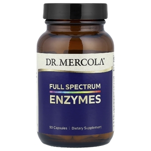 Dr. Mercola, ферменты полного спектра, 90 капсул