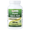 Best Naturals, альфа-липоевая кислота, 600 мг, 120 капсул