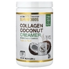 California Gold Nutrition, кокосовые сливки с коллагеном и сухим органическим кокосовым молоком, гидролизованным коллагеном, органическим тапиоковым мальтодекстрином и экстрактом бамбука, без подсластителей, 288 г