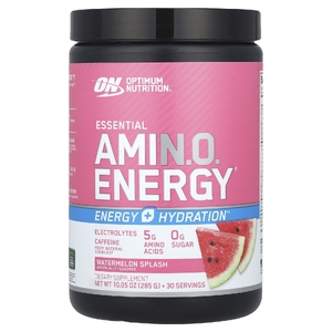 Optimum Nutrition, аминокислоты и электролиты, арбузный всплеск, 285 г (10,05 унции)