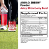 Optimum Nutrition, аминокислоты и электролиты, сочная клубника, 270 г (9,5 унции)