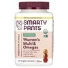 SmartyPants, Organics, Complete, комплекс для женщин, малина, лимон, лайм и виноград, 120 вегетарианских жевательных конфет