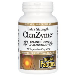 Natural Factors, ClenZyme, 90 вегетарианских капсул