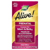 Nature's Way, пренатальные мультивитамины премиального качества Alive!®, со вкусом ягод, 60 веганских капсул