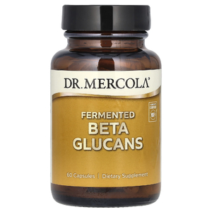 Dr. Mercola, ферментированные бета-глюканы, 60 капсул