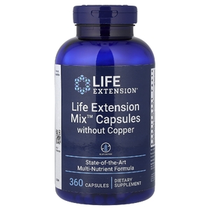 Life Extension, Mix ™ капсулы без меди, 360 капсул