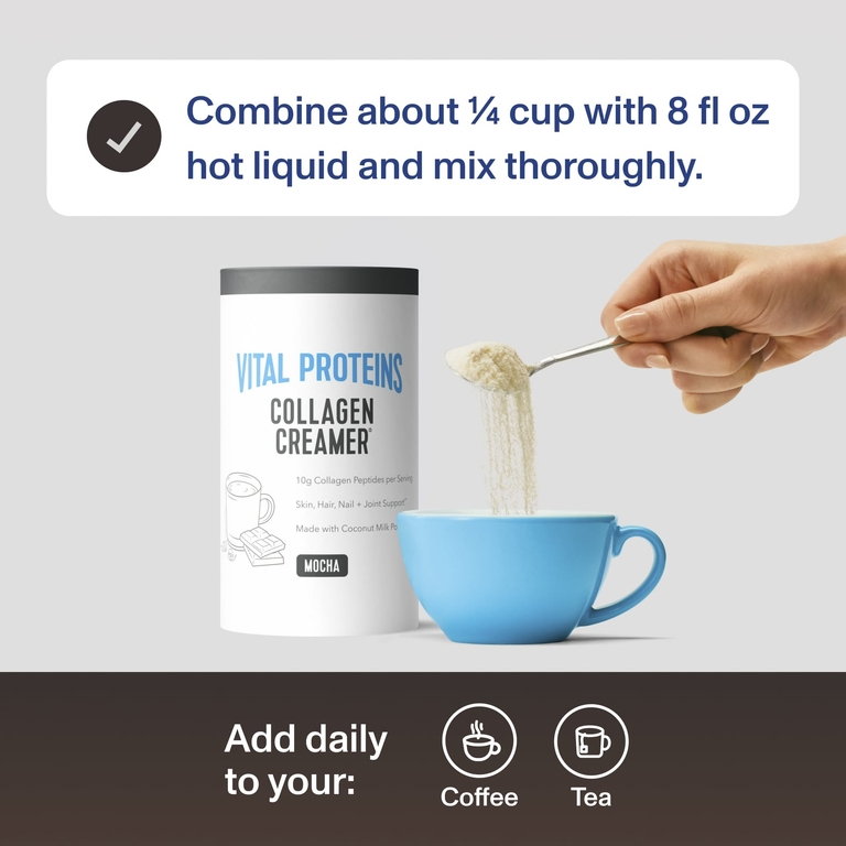 Vital Proteins, Collagen Creamer®, мокко, 317 г (11 унций)