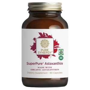 Pure Synergy, SuperPure, астаксантин, органический экстракт, 60 капсул