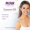 NOW Foods, Solutions, жидкое кокосовое масло, без примесей, фракционированное, 118 мл (4 жидк. унции)