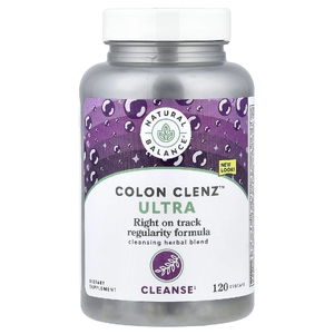 Natural Balance, Colon Clenz Ultra, очищающая травяная смесь, 120 растительных капсул