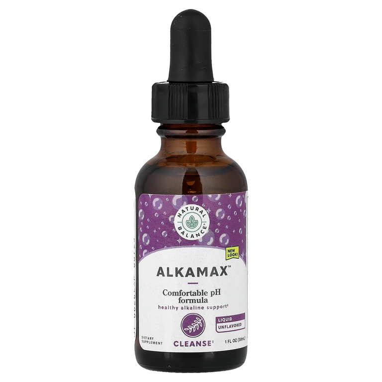 Natural Balance, AlkaMax, жидкая формула с комфортным уровнем pH, без добавок, 30 мл (1 жидк. унц.)