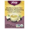 Yogi Tea, Пробуждение пищеварения, чай без кофеина с ежевикой и яблочным сидром, 16 чайных пакетиков, 29 г (1,02 унции)