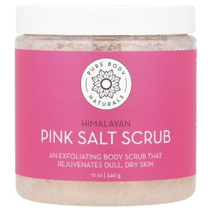 Pure Body Naturals, скраб с гималайской розовой солью, 340 г (12 унций)