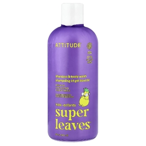 ATTITUDE, Super Leaves®, шампунь и гель для душа, ваниль и груша, 473 мл (16 жидк. унций) (Товар снят с продажи) 