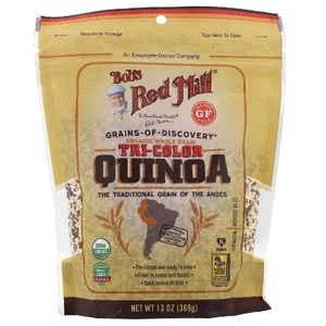 Bob's Red Mill, органическое киноа трехцветное, цельное зерно, 369 г (13 унций)