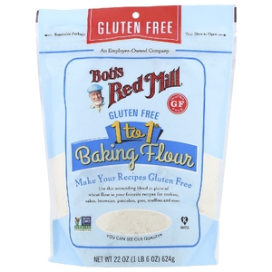 Bob's Red Mill, Мука для выпечки от 1 до 1, без глютена 624 г (22 унции)
