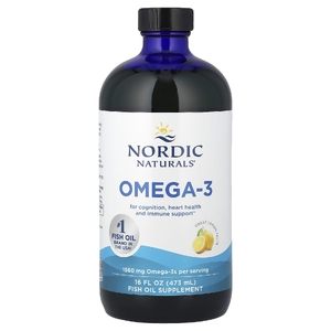 Nordic Naturals, Омега-3 со вкусом лимона, 1,560 мг, 473 мл (16 жидк. унций)