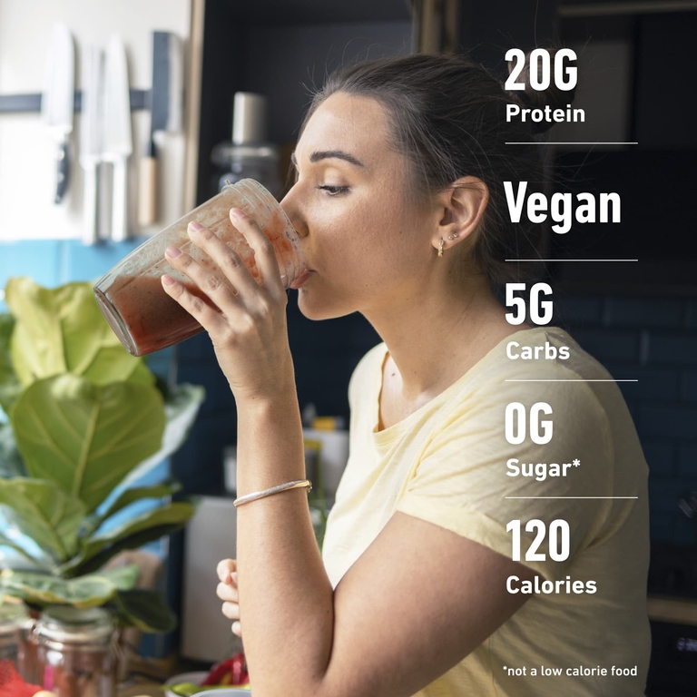  Isopure, Растительный протеиновый порошок, шоколад, 621 г (1,37 фунта)