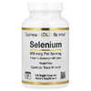 California Gold Nutrition, селен, бездрожжевой, 200 мкг, 180 вегетарианских капсул