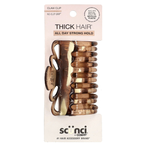 Scunci, Thick Hair®, No-Slip Grip®, заколка-клеш, 1 шт. (Товар снят с продажи) 