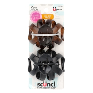 Scunci, No Slip Grip, захваты для губ, осьминог, 2 шт. (Товар снят с продажи) 